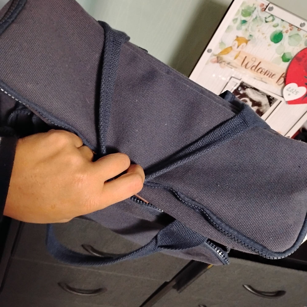 Navy Blue Men's Bag - Picture 3 of 8